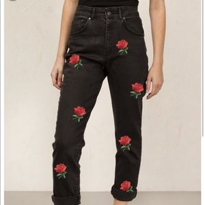 The Ragged Priest Rose Boyfriend Jeans